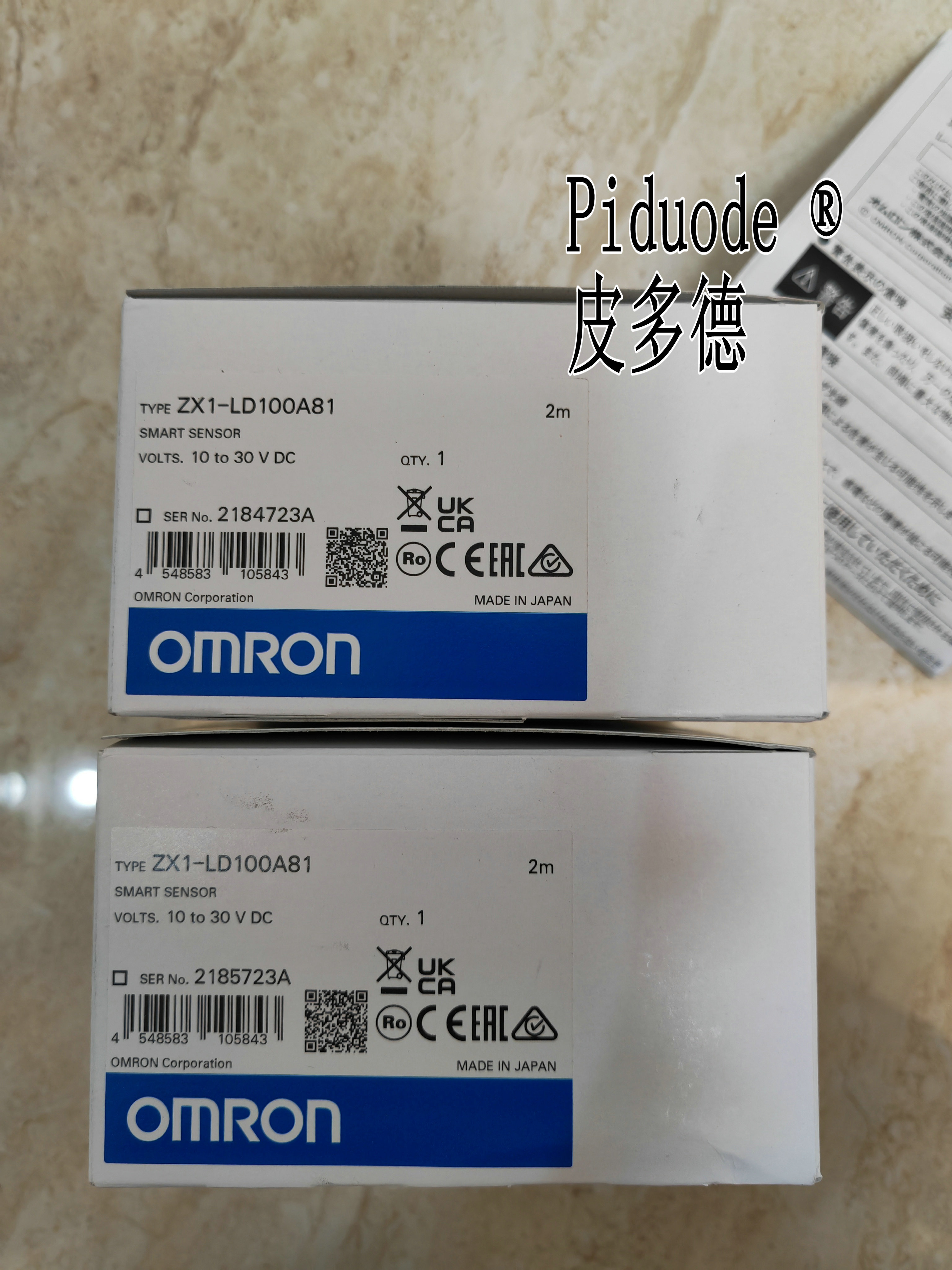 ORMON歐姆龍ZX1-LD100A81 2M ZX1-LD100A66 ZX